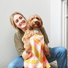 Load image into Gallery viewer, Dog & Bay Quick Dry Towel -Rhubark & Custard