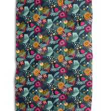 Load image into Gallery viewer, Botanical Seasons Floral Kitchen Towel