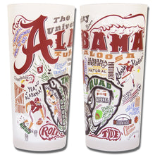 Load image into Gallery viewer, Collegiate Drinking Glasses -Alabama