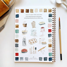 Load image into Gallery viewer, Watercolor Workbook Set -Baking