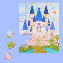 Load image into Gallery viewer, WerkShoppe Pink Royal Castle Puzzle Snax -48 pieces