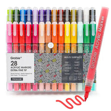 Load image into Gallery viewer, Extra Fine Tip Acrylic Paint Marker Set