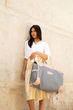 Load image into Gallery viewer, Jon Hart Southtown Duffel Bag -Saddle