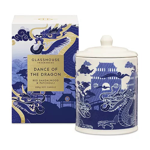 Glasshouse 13.4 oz. Candle -Dance of the Dragon