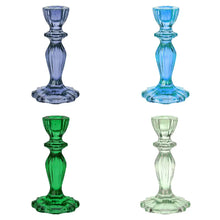 Load image into Gallery viewer, Spring Tall Glass Candle Holders