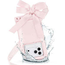 Load image into Gallery viewer, Waterproof Floating Bow Pouch -Ballet Pink