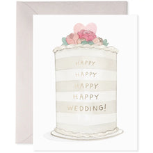 Load image into Gallery viewer, E Frances Wedding Card -Frosted Cake