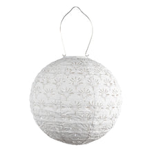 Load image into Gallery viewer, Soji Stella Globe Deco Lantern -White