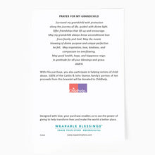 Load image into Gallery viewer, A Grandmother's Love Blessing Bracelet