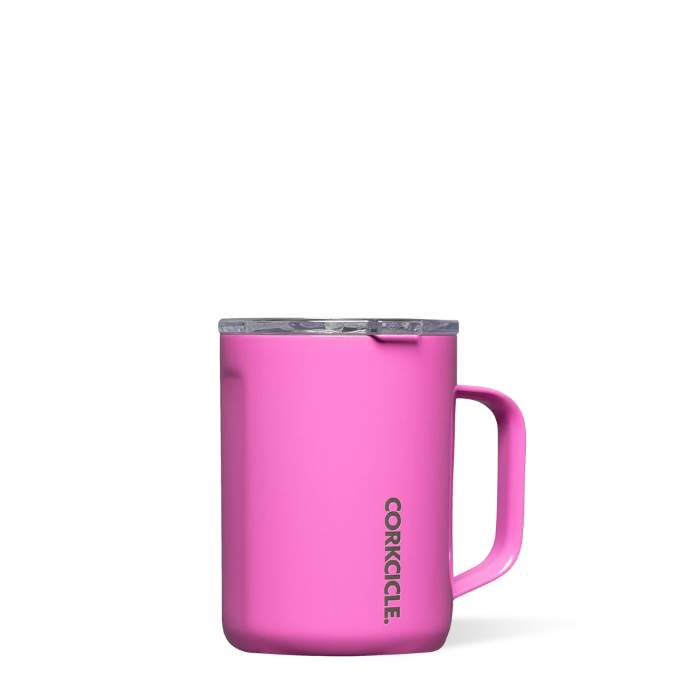 Corkcicle Coffee Mug -Miami Pink