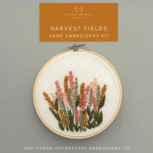 Load image into Gallery viewer, Hand Embroidery Kit -Harvest Fields
