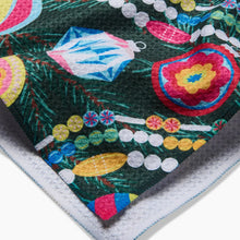 Load image into Gallery viewer, Geometry Shiny Ornaments Tea Towel