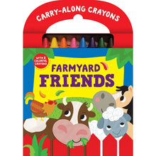 Load image into Gallery viewer, Farmyard Friends Carry-Along Crayons and Book