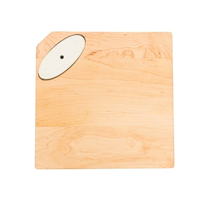 nora fleming pinstripe maple cheese board