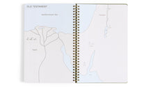 Load image into Gallery viewer, Church Notes Notebook with Maps -Olive