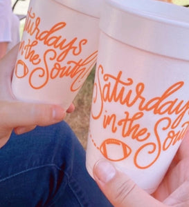 Game Day Cups -Saturdays in the South