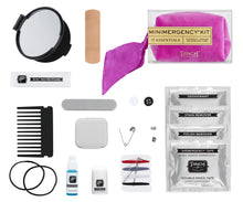 Load image into Gallery viewer, Velvet Scarf Minimergency Kit -Orchid