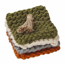 Load image into Gallery viewer, Fall Crochet Coaster Sets
