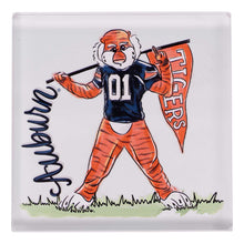 Load image into Gallery viewer, Collegiate Acrylic Napkin Weight -Auburn Mascot