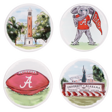 Load image into Gallery viewer, Collegiate Acrylic Coaster Set -Alabama