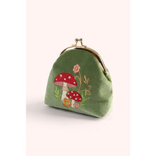 Load image into Gallery viewer, Toadstools Velvet Corn Purse