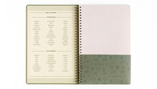 Load image into Gallery viewer, Church Notes Notebook with Maps -Olive