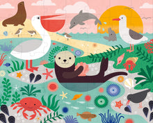 Load image into Gallery viewer, Two Sided Under The Sea On-The-Go Puzzle