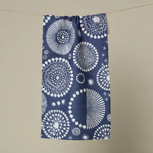 Load image into Gallery viewer, Geometry Bar Towel -Freedom Sparks Navy