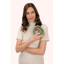 Load image into Gallery viewer, Toadstools Velvet Corn Purse
