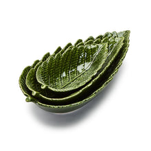 Load image into Gallery viewer, Fern Leaf Tidbit Plates