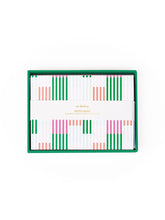 Load image into Gallery viewer, Boxed Notecard Set -Pink + Green