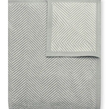 Load image into Gallery viewer, ChappyWrap Blanket -Harborview Herringbone Light Grey