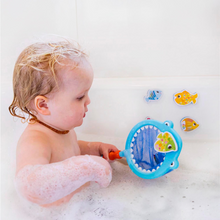Load image into Gallery viewer, Shark Chasey -Catch a Fish Bath Game