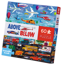 Load image into Gallery viewer, Above & Below Floor Puzzle -Things that Go
