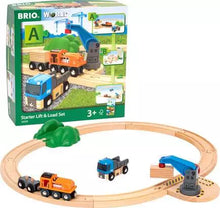 Load image into Gallery viewer, Brio World Train Starter Lift & Load Set