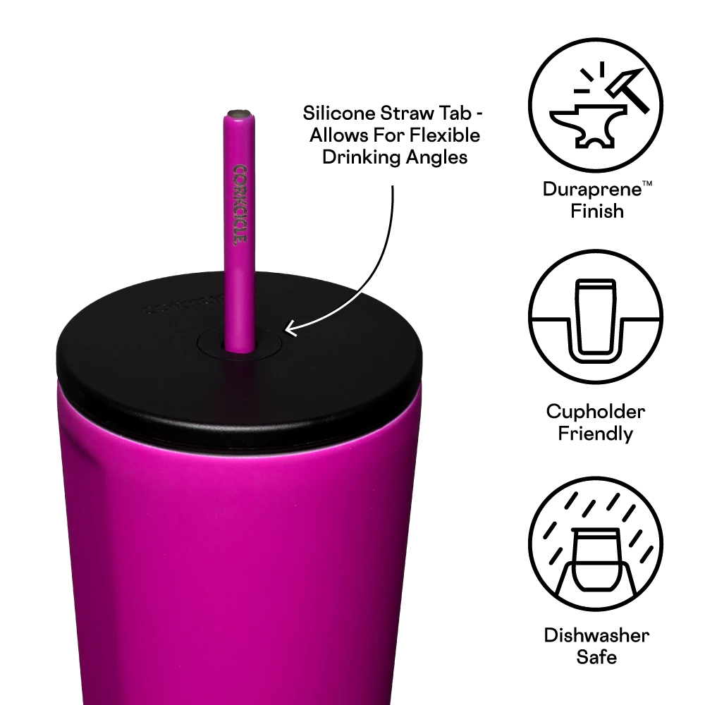 Corkcicle 24 oz Cold CUP-SUN Soaked Pink