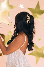 Load image into Gallery viewer, Teleties Classic Hair Clips -Silver Glitter