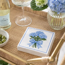 Load image into Gallery viewer, Linen Texture Lunch Napkins -Hydrangea