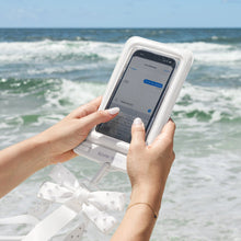 Load image into Gallery viewer, Waterproof Floating Bow Pouch -Ivory Shine
