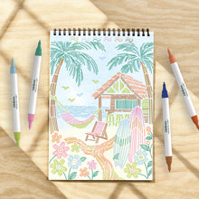 Load image into Gallery viewer, FlowArt Trace-By-Line -Tropical Paradise