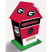 Load image into Gallery viewer, University of Georgia Bulldogs Birdhouse