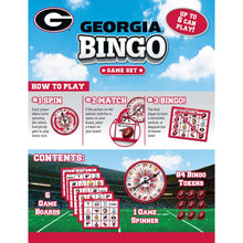 Load image into Gallery viewer, University of Georgia Bulldogs Bingo
