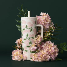 Load image into Gallery viewer, Corkcicle Leakproof Cruiser 40oz -Rifle Paper Pink Hydrangea