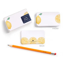 Load image into Gallery viewer, E Frances Little Notes -Lemon