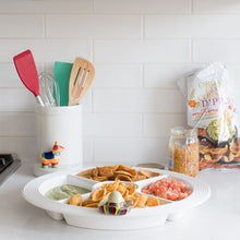 Load image into Gallery viewer, nora fleming new melamine pinstripe divided dish