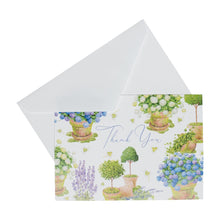 Load image into Gallery viewer, Thank You Notecards -Potted Hydrangeas