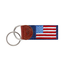 Load image into Gallery viewer, S&B Key Fob -American Flag