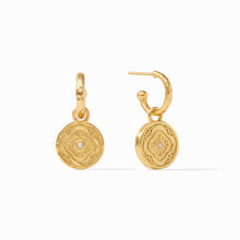Load image into Gallery viewer, Julie Vos Astor 6-in-1 Charm Earring -Pearl