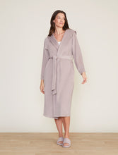 Load image into Gallery viewer, LuxeChic Hooded Robe -Deep Taupe
