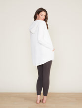 Load image into Gallery viewer, CozyChic Ultra Lite Hooded Cardi -Pearl
